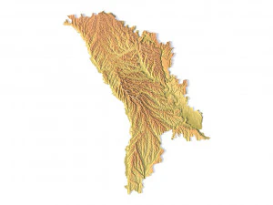 Moldova STL 3D Print Model