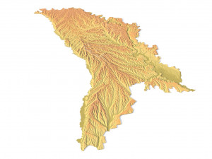 Moldova STL 3D 프린트 모델