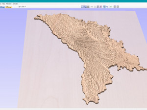 Moldova STL 3D 프린트 모델