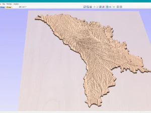 Moldova STL 3D Print Model