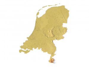 Netherlands STL 3D Print Model