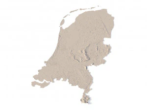 Netherlands STL 3D Print Model