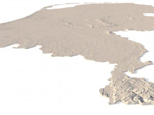 Netherlands STL 3D Print Model