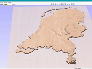 Netherlands STL 3D Print Model