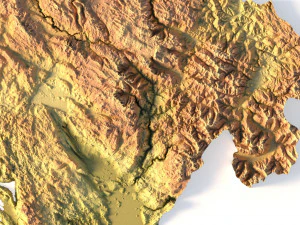 Montenegro STL 3D Print Model