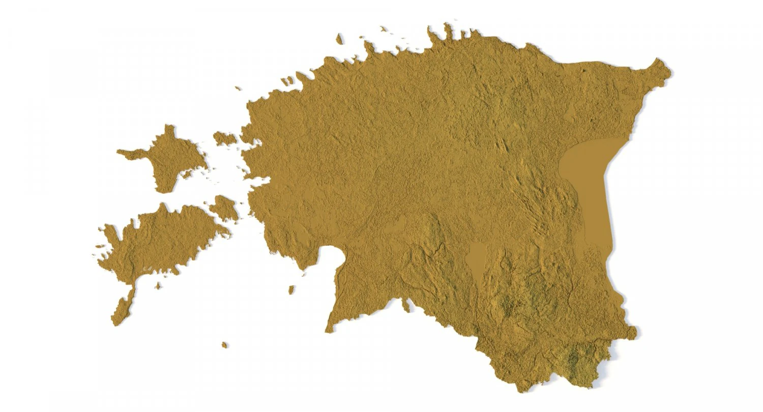 Estonia STL 3D Print Model .c4d .max .obj .3ds .fbx .stl .blend 