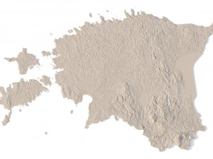 Estonia STL 3D Print Model