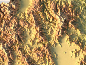 North Macedonia STL Modello di stampa 3D