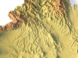 Kosovo STL 3D Print Model