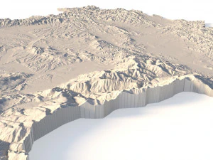 Kosovo STL 3D Print Model