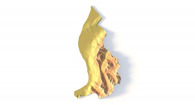 Liechtenstein STL 3Dプリントモデル .c4d .max .obj .3ds .fbx .stl .blend 