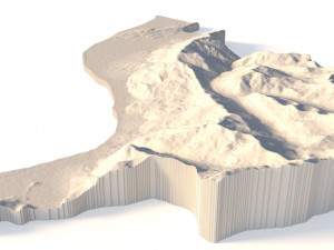 Liechtenstein STL 3Dプリントモデル