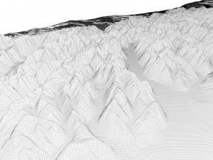 3D relief of New Zealand C4D FBX STL 3D Model