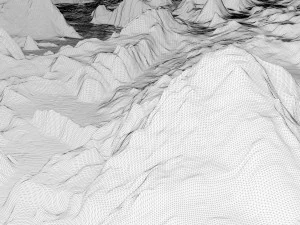 3D relief of the island of Sicily without water C4D FBX OBJ STL 3D Model