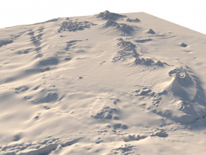 Bali 3D relief without water C4D OBJ STL 3D Модель