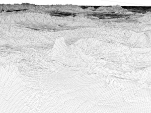 United States 3D relief C4D OBJ STL 3D Модель