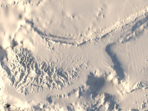 Cyprus relief without water C4D STL 3D Model