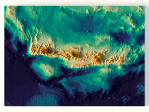 Crete relief without water C4D STL 3D Модель