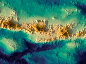 Crete relief without water C4D STL 3D Модель