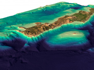 Crete relief without water C4D STL 3D Модель