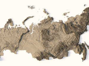 Russia C4D STL Modèle 3D