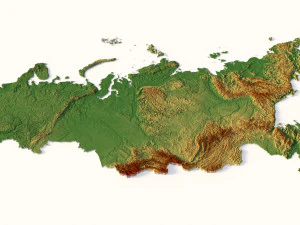 Russia C4D STL 3D Model