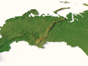 Russia C4D STL Modèle 3D