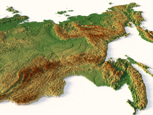 Russia C4D STL Modèle 3D