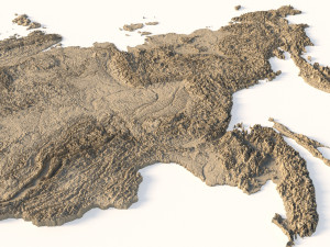 Russia C4D STL Modèle 3D