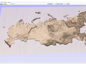 Russia C4D STL 3D Model