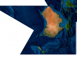 World Map Dymaxion 3D Modelo 3D