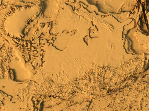 World Map Dymaxion 3D Modelo 3D