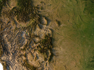 North America 3D map Modelo 3D