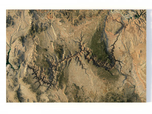 The Grand Canyon in Arizona 3D Model