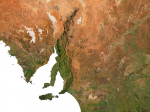 Relief map of Australia 3D Model