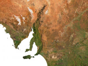 Relief map of Australia 3D Model