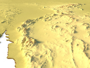 Relief map of Australia 3D Model