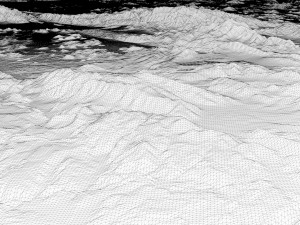 Relief map of California 3D मॉडल