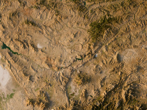 Relief map of Turkey 3D मॉडल