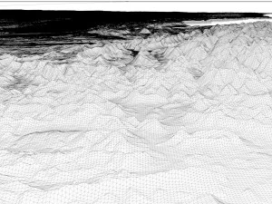 Mapa en relieve de Francia Modelo 3D