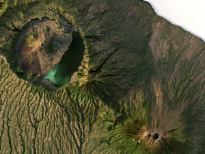 Relief map of Bali 3D Модель