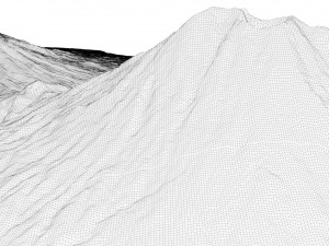 Relief map of Bali 3D Модель