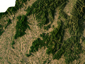 Slovakia Terrain Modelo 3D