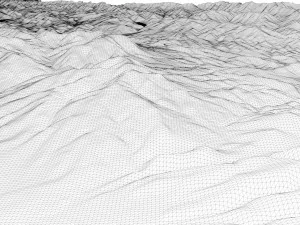 Słowacja Teren Model 3D