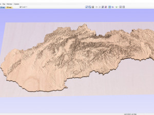 Slovakia Terrain Modelo 3D
