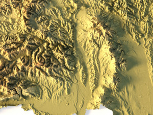 Slovakia Terraine STL 3D 프린트 모델