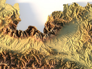 Slovakia Terraine STL 3D 프린트 모델
