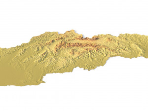 Slovakia Terraine STL 3D 프린트 모델