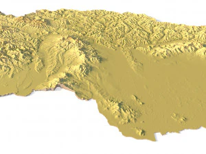 Slovakia Terraine STL 3D Print Model