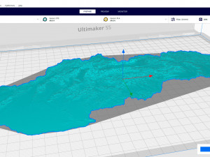 Slovakia Terraine STL 3D 프린트 모델